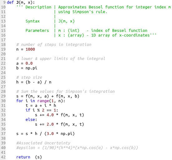 Numerical calculus code and manual by Anderssonandree | Fiverr