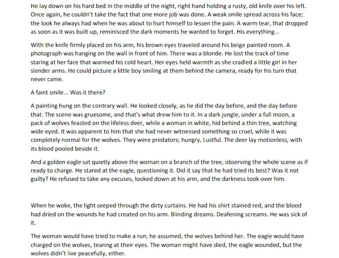 write a ghost short story
