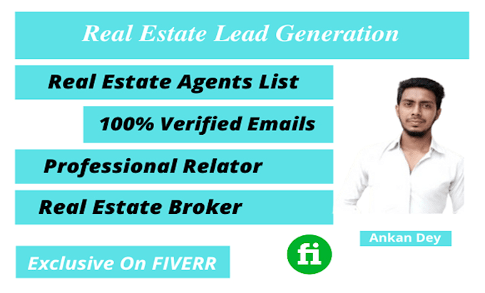 find real estate agents, broker and relators email list