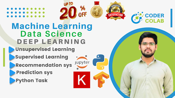 Develop data science machine learning and deep learning projects by ...