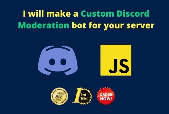 Create a custom discord mod bot by Labibkhan_ui | Fiverr