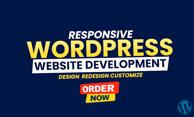 design,redesign, development, clone, update, or customize wordpress website