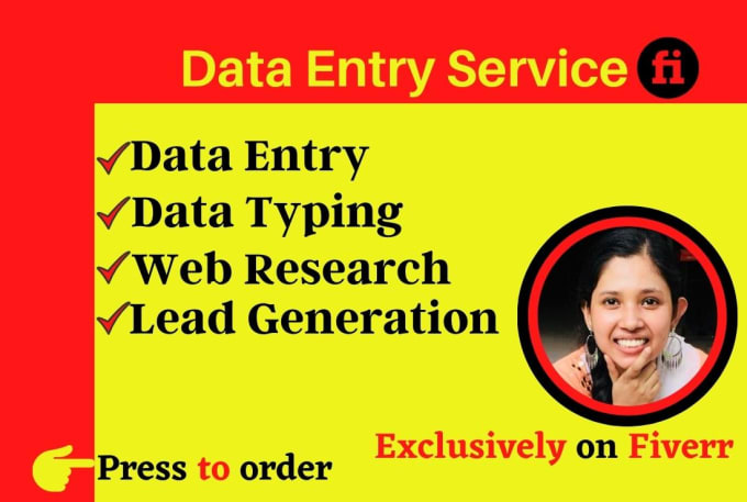 provide fastest excel data entry collection internet research data typing