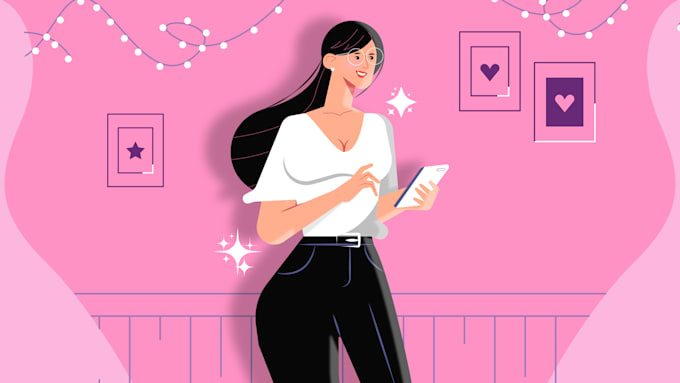 create custom 2d animated video explainer