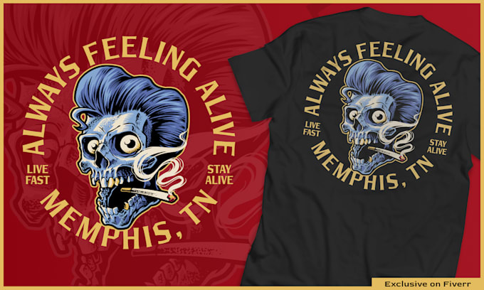 create unique illustration for your tshirt