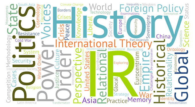 write on political science and international relations