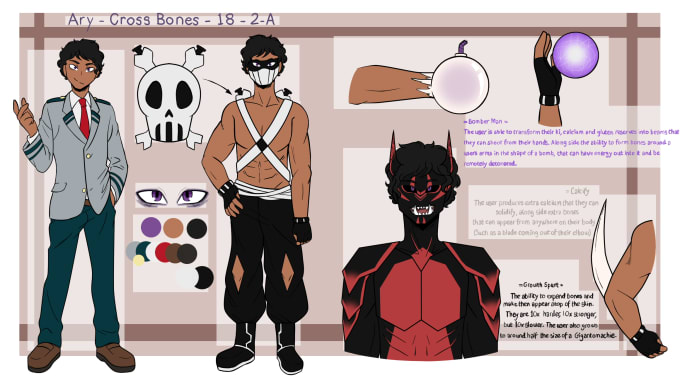 Make a my hero academia oc for you by Kagemorningstar Fiverr