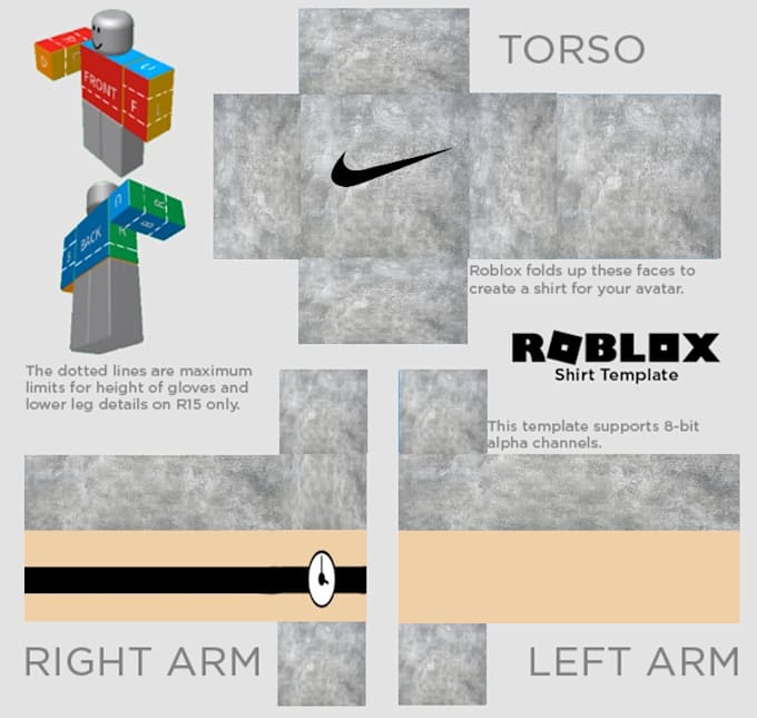 make a roblox shirt customized however you want for you