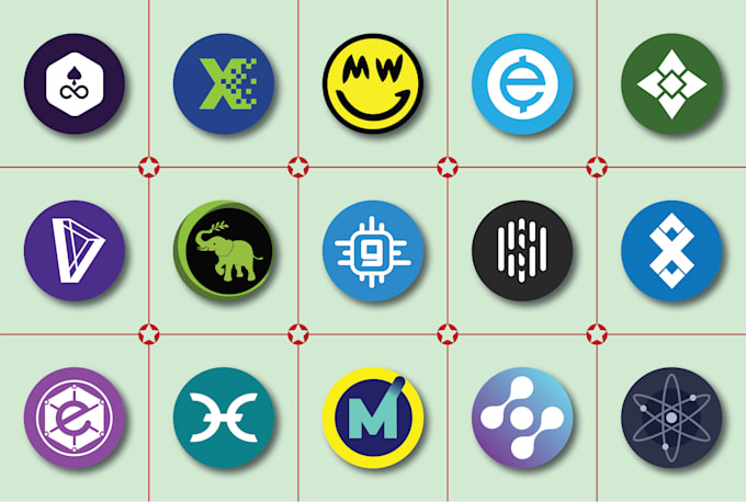 design crypto and cryptocurrency token logo for coin in 2 hours