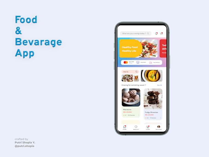 create application UI design