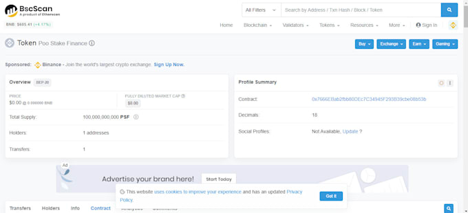 create bep20 token, custom bep20 token, deploy bep20 on binance smart chain