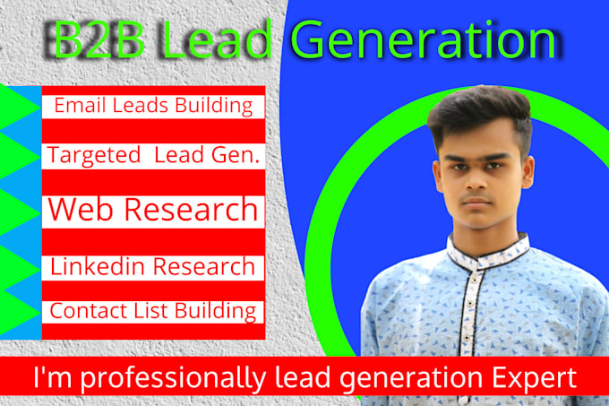 targeted b2b lead generation email list and linkedin leads