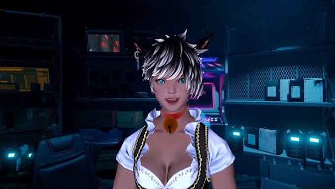 make a vtubing model vrm out of your ffxiv character