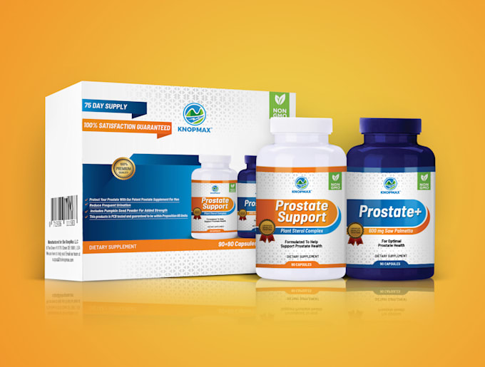 do supplement labels and packaging design