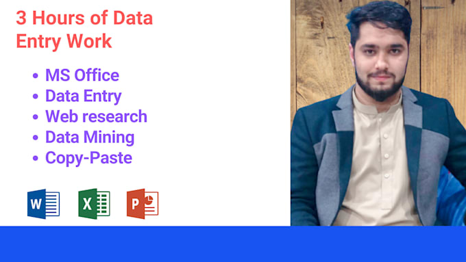 do data entry on ms office