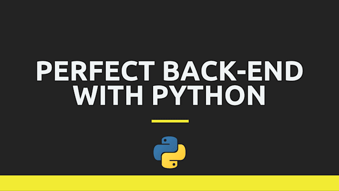 Develop your website back end with python by Aryansinharoy | Fiverr