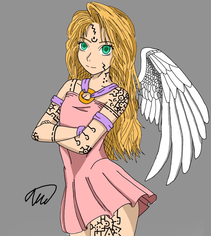 draw a custom portrait or pfp in anime cartoon style
