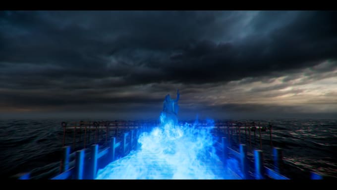 create realistic cinematic vfx simulations in houdini and unreal engine