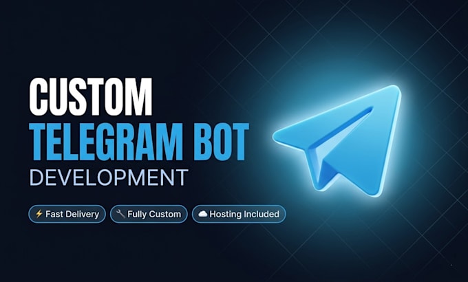 build a custom telegram bot tailored to your needs
