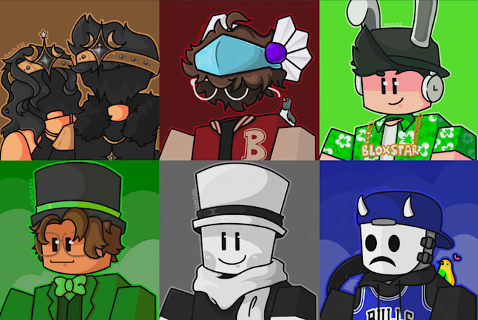 Draw you a roblox profile picture by Kloutless | Fiverr