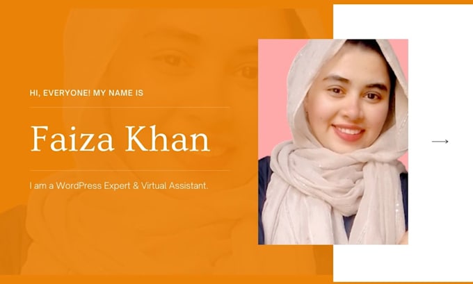 be your wordpress virtual assistant and data entry VA
