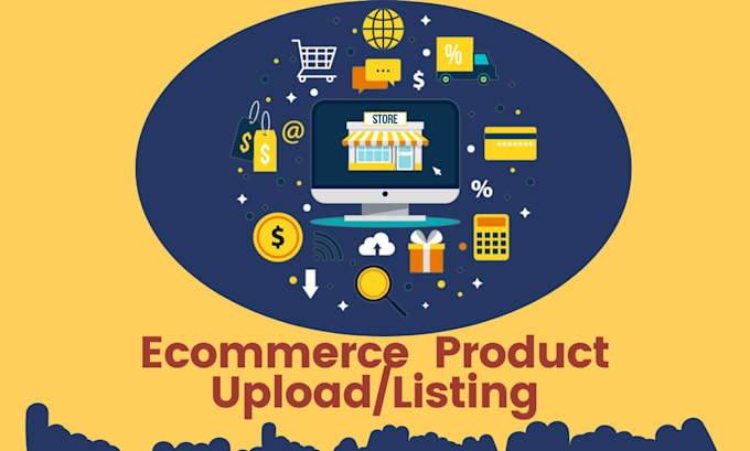upload products listing to ecommerce website, woo commerce, shopify store