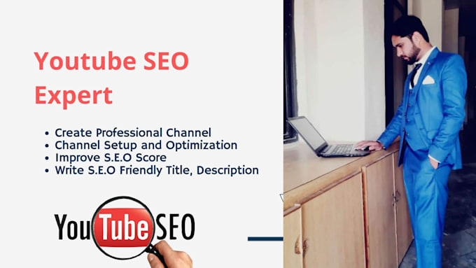 be your youtube chanel virtual assistant and SEO expert
