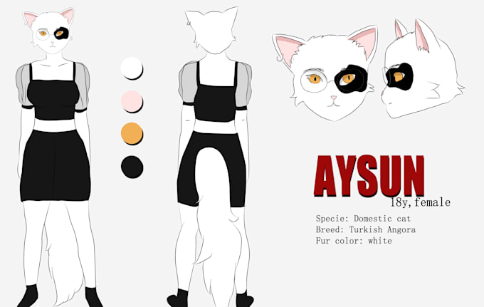 make a reference sheet for you
