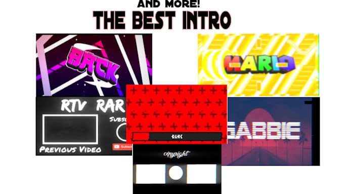 make for you best intro and outro youtube