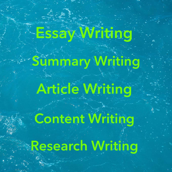 do eassy writting a
