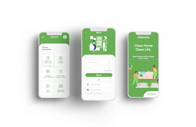 Design ui websites, ui ux mobile apps and admin by Muhammad_umer02 | Fiverr