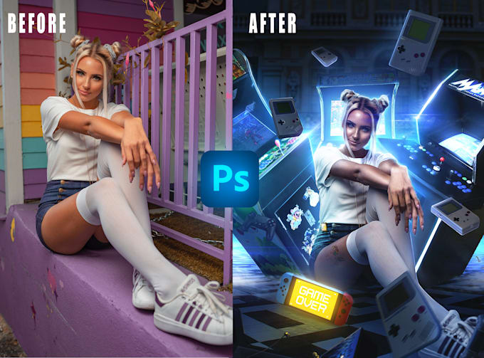 Photo Manipulation Editing Create an incredible photo manipulation and professional photo editing ...