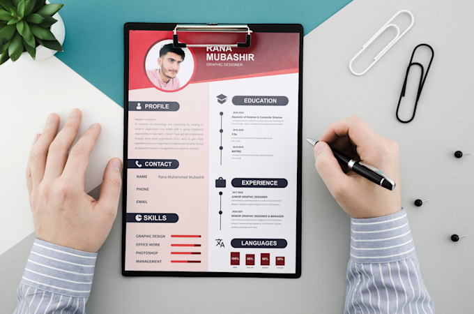 Professionally design attractive resume in 6 to 12 hours by ...