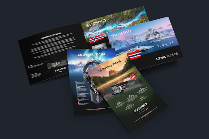design superb print or digital brochure