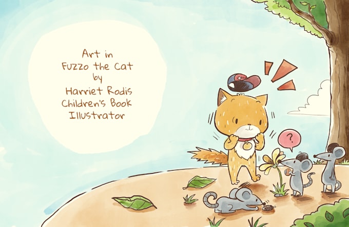create children story book illustrations