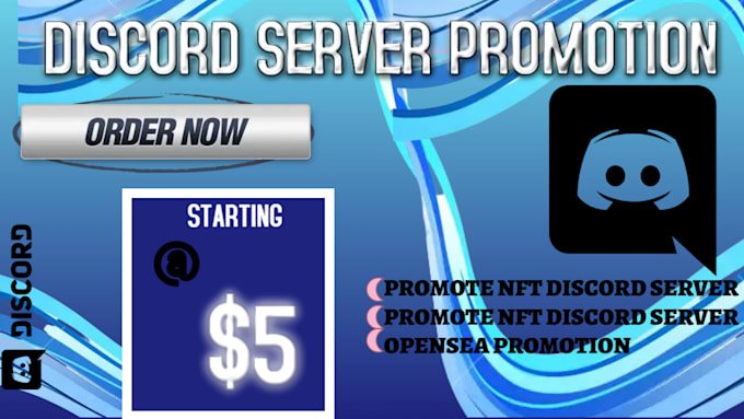 promote nft discord server to gain targeted users