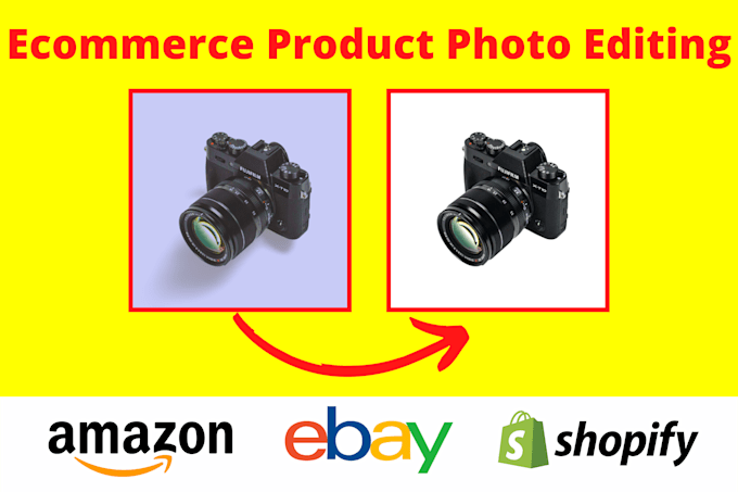do ecommerce product photo editing and retouching