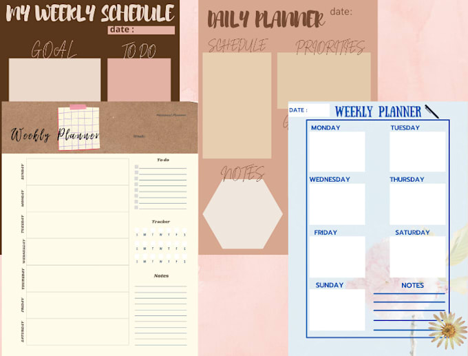 make amazing planners at 5 dollar