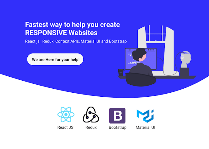 Create react js website design by Ghani057 | Fiverr