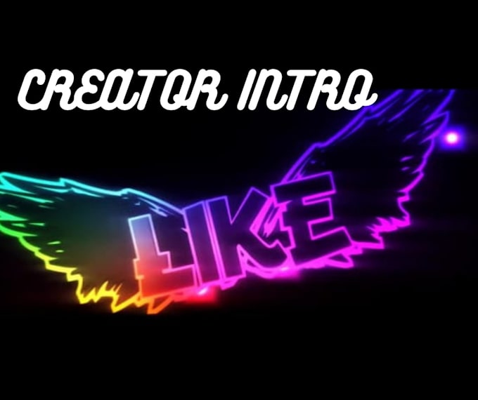 create intros for twitch or youtube