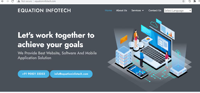 make effective website at low price