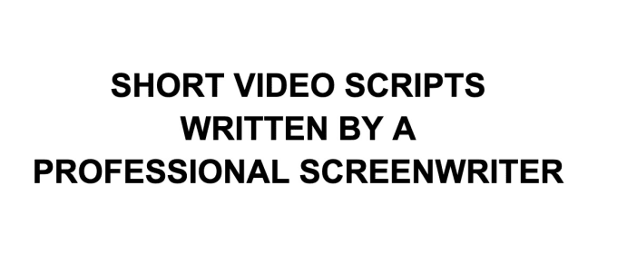 write a short video script