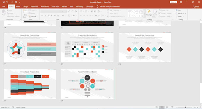 send you 25 pro powerpoint presentation templates