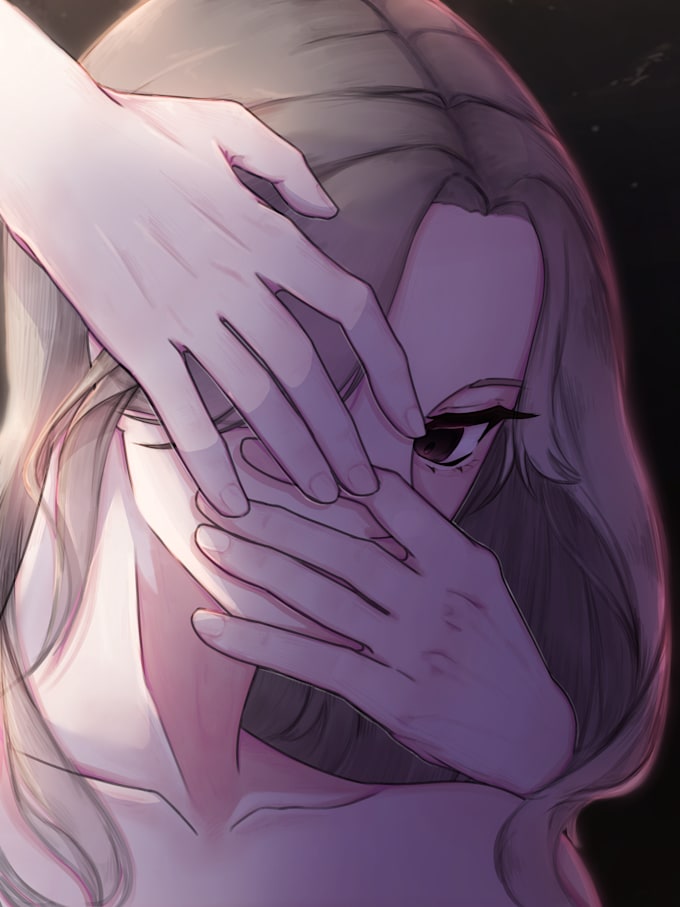 draw you, your character or any illustration in anime style