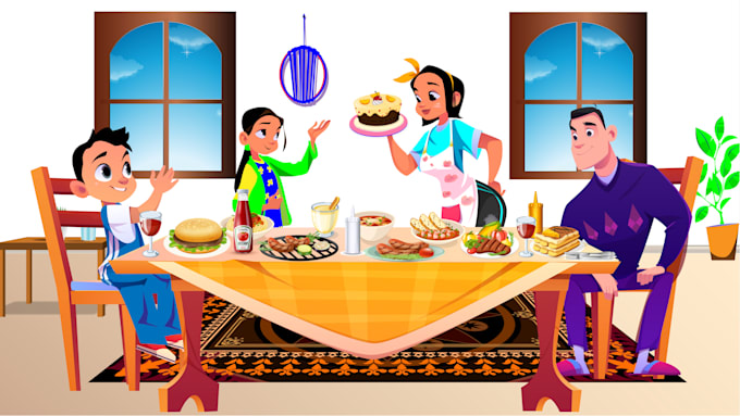 do children, kids book illustration