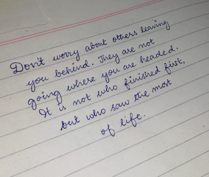 handwrite beautifully for you