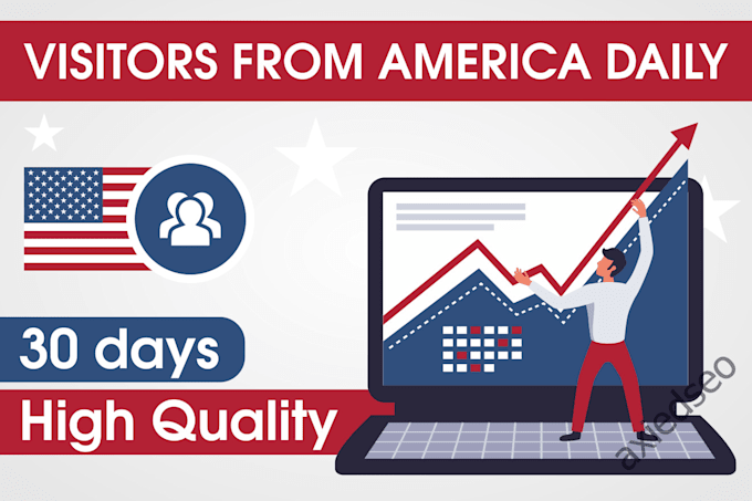 bring USA organic web traffic