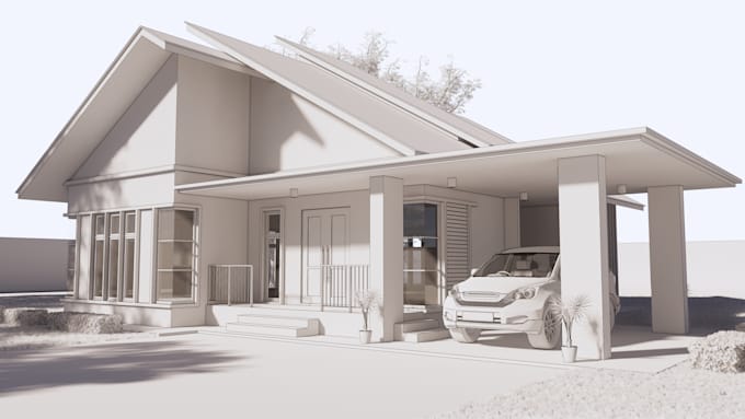 do 3d visualisation on residential design