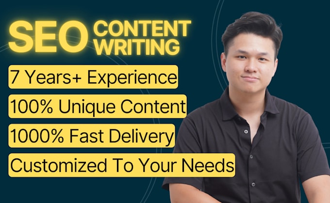 do SEO article writing or content writing for your blog