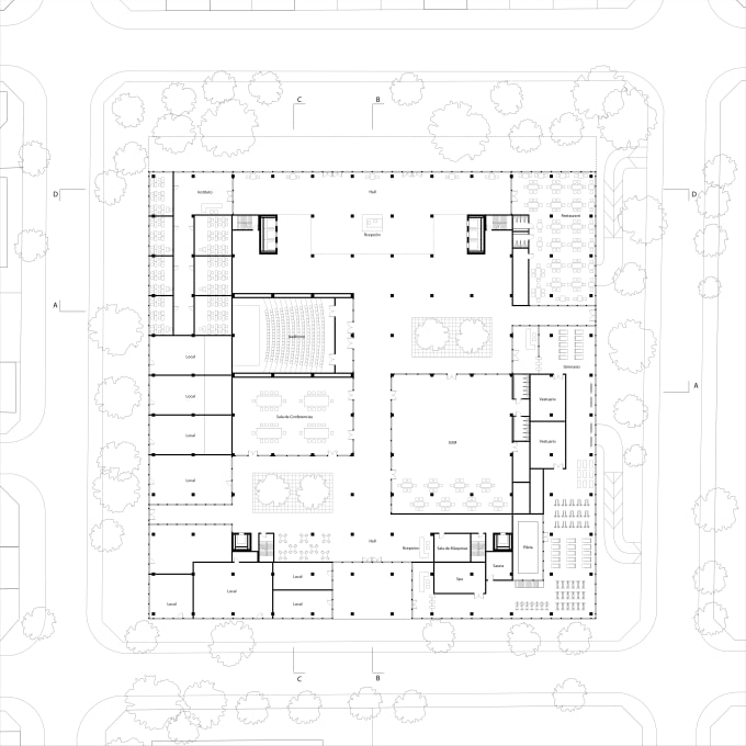 Do architectural drawings in 2d autocad or rhino by Cami_gallardo | Fiverr